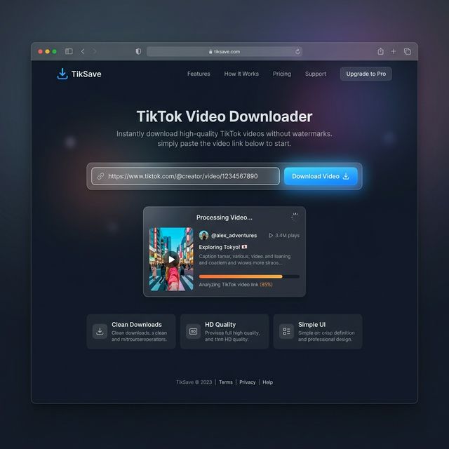TikTok Video Downloader